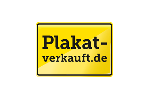 Logo Plakat verkauft