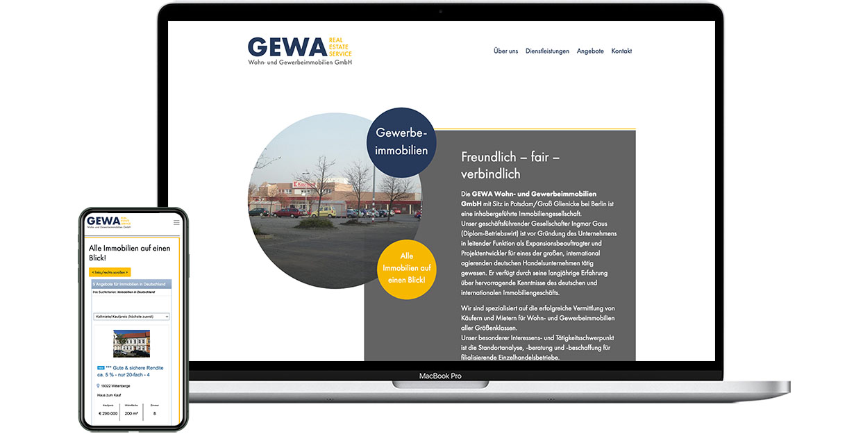Webdesign GEWA24