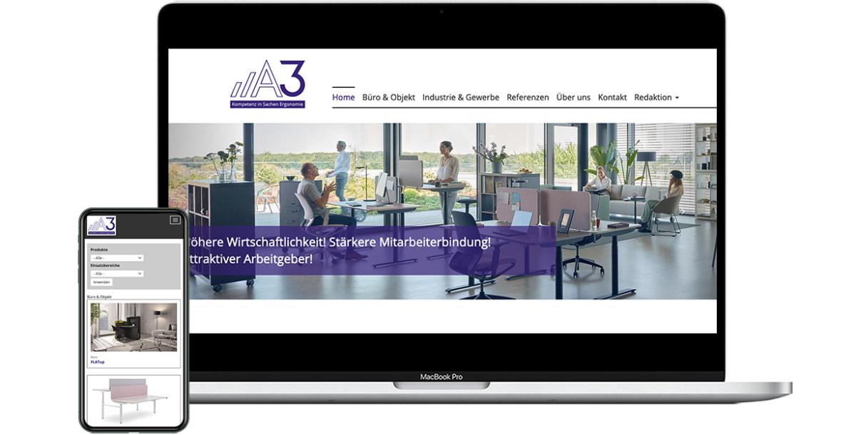 Webdesign: A3 GmbH
